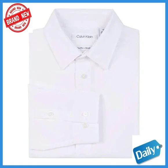 Boys Slim Fit Long Sleeve Dress Shirt with Button Cuffs -  www.buildwithchirag.com